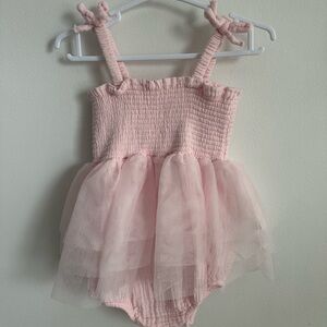 Angel Dear Pink Tulle bodysuit